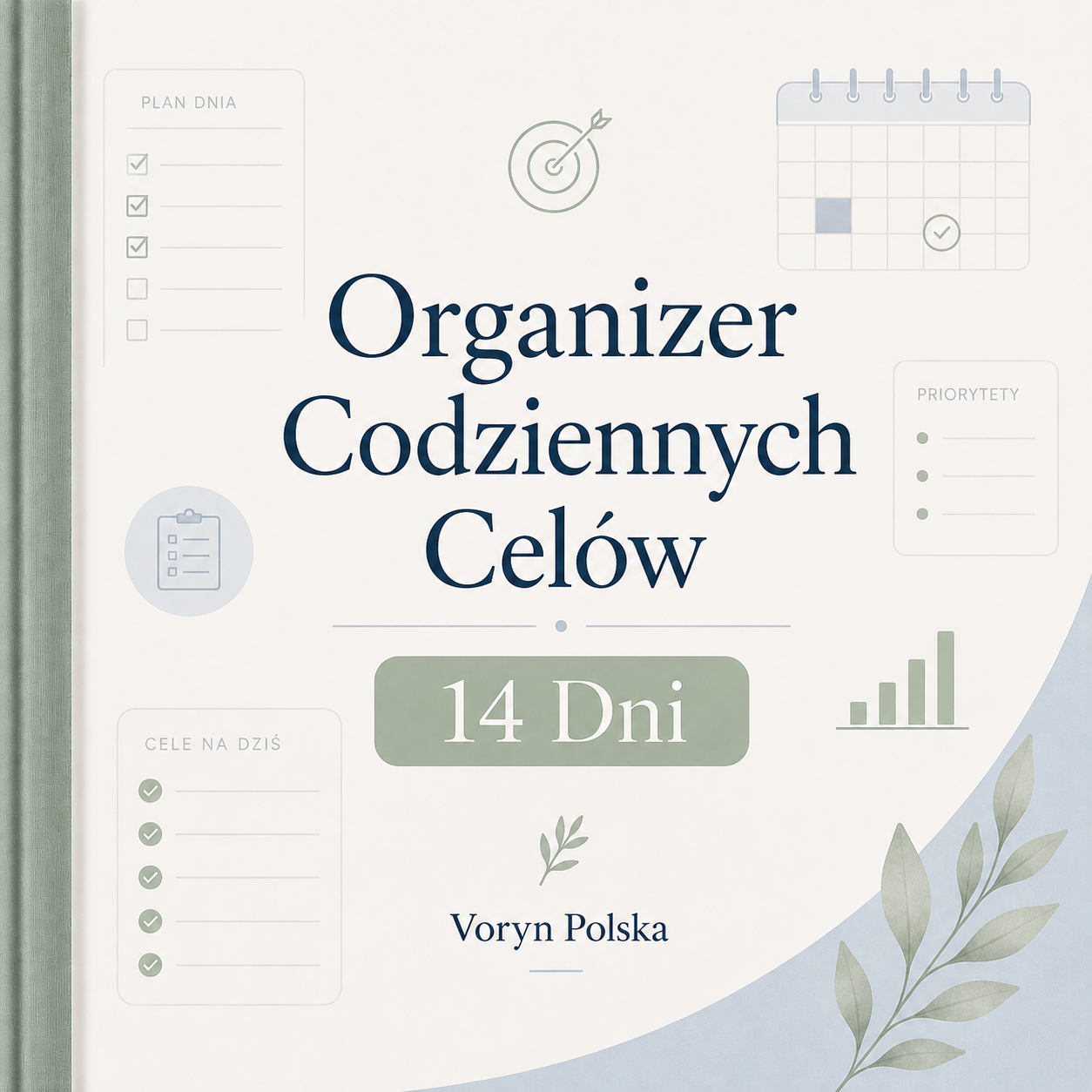 Organizer Codziennych Celów – 14 Dni | Voryn Polska